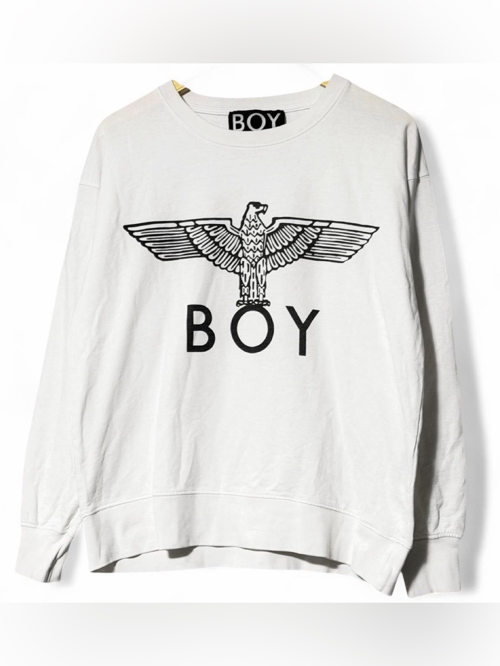 Boy London white crewneck sweatshirt Size XS